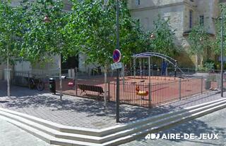 Image de l'aire de jeux à Bordeaux, rue Neuve