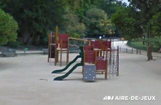 Image de l'aire de jeux à Paris 8, Bd de Courcelles